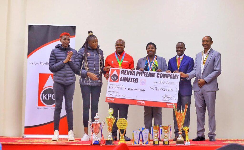 Money in The Pipeline: KPC Volleyball Club Celebrates League Win with Sh2m Award