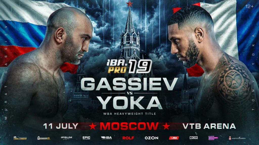 Murat Gassiev to defend his WBA Heavyweight crown against Yoka at IBA PRO 19 